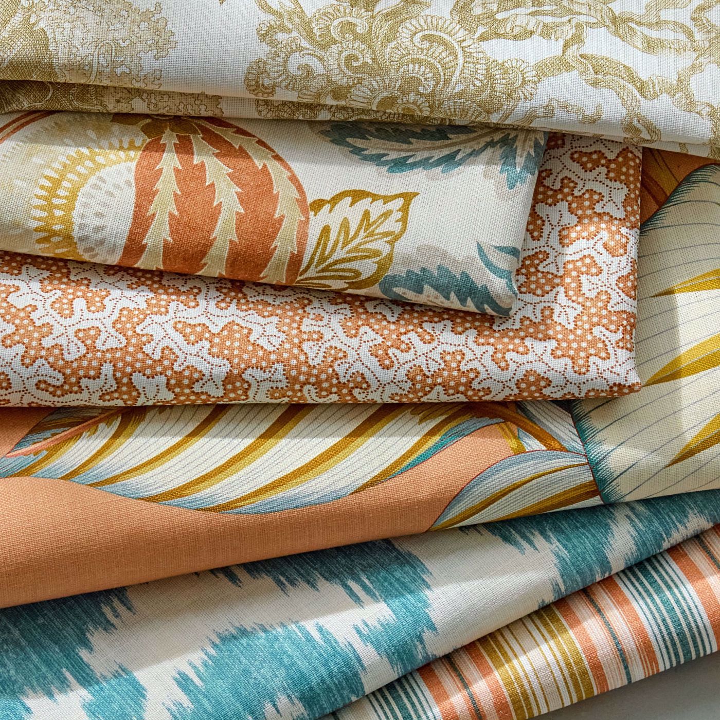 Truffle Olive Fabric by SAN