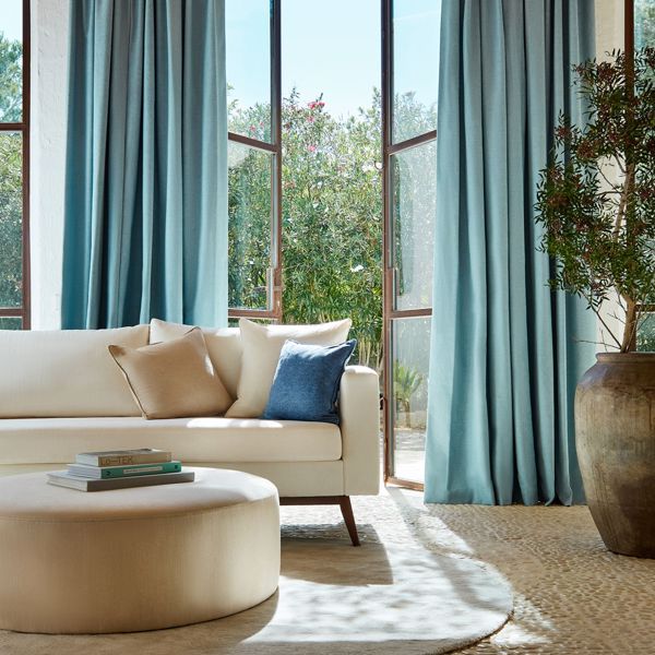 Paradiso Kingfisher Fabric by Clarke & Clarke