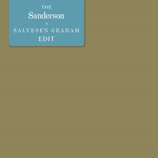 Paint Oxney Olive Paint by Sanderson