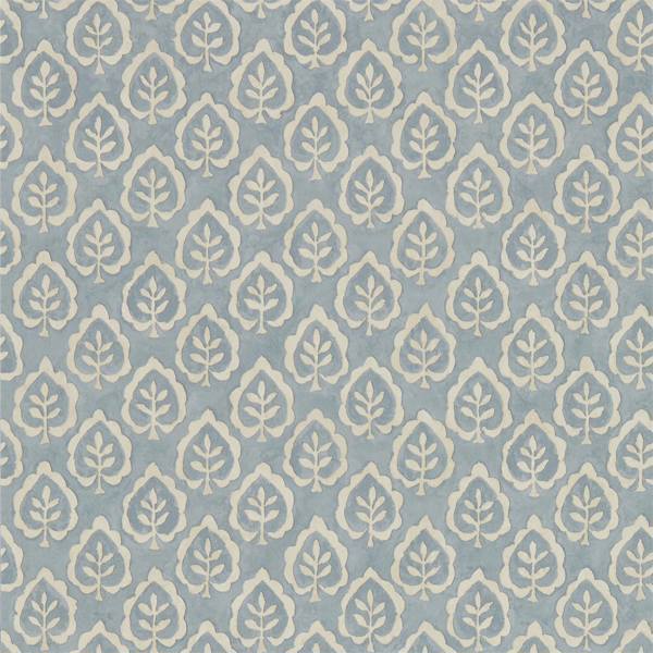 Fencott Blue Wallpaper by Sanderson