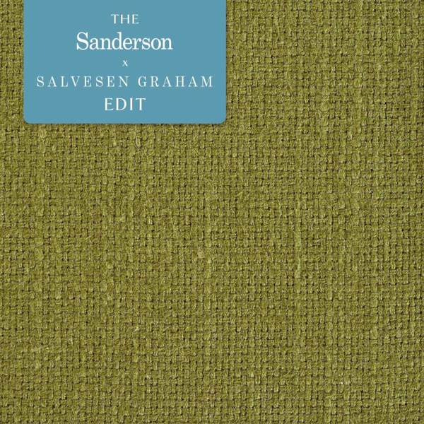 Tuscany II Pesto Fabric by Sanderson