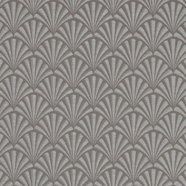 Chrysler Charcoal Fabric by Clarke & Clarke