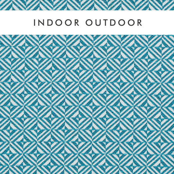 Coronado Aquamarine Fabric by Clarke & Clarke